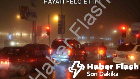 Denizli’de Göz Gözü Görmüyor: Yoğun Sis Hayatı Felç Etti