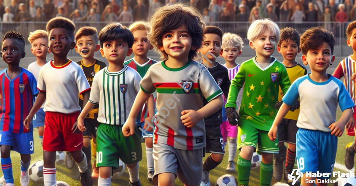 "Denizli Merkezefendi'de Geleceğin Yıldızları Sahaya İndi: U-9 Ligi Başladı" başlıklı haber için fot