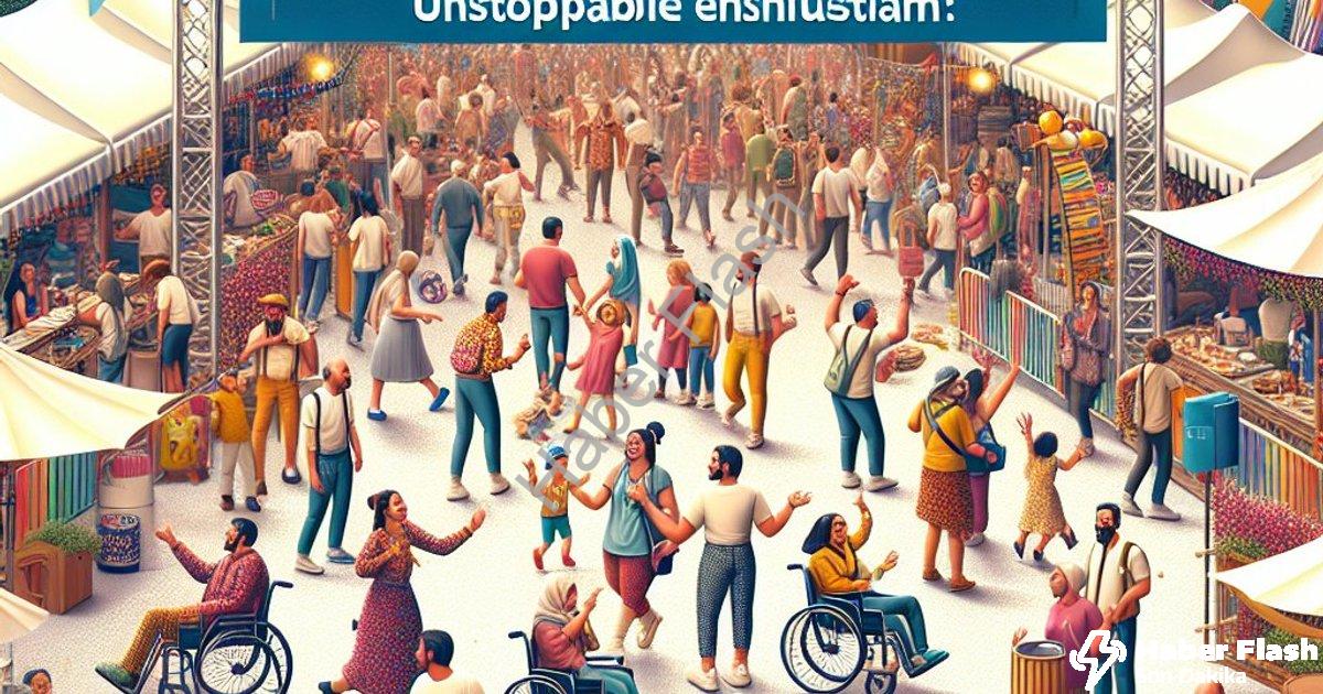 "Merkezefendi 5. Engelsiz Fest ile Renklendi: Engel Tanımayan Coşku" başlıklı haber için fotorealist