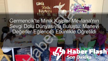 Germencik’te Minik Kalplere Mevlana Sevgisi: Manevi Değerlerle Tanışma Haftası
