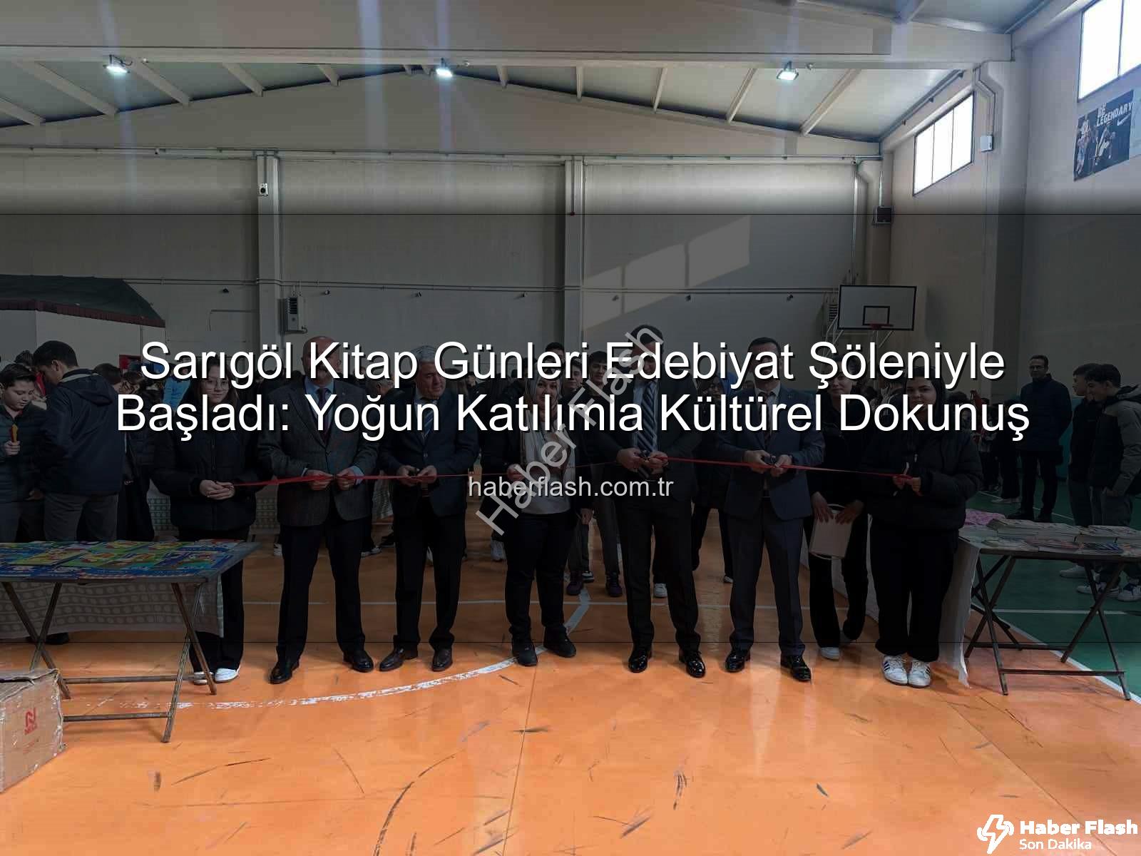 Sarıgöl Kitap Günleri - Sarıgöl Kitap Günleri Edebiyat Şöleniyle Başladı: Yoğun Katılımla Kültürel Dokunuş