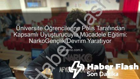 Afyonkarahisar’da Üniversite Öğrencilerine Yönelik Kapsamlı Uyuşturucuyla Mücadele Eğitimi: NarkoGençlik Bilgilendirildi